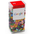 Medium Flip Top Candy Dispensers - Chocolate Covered Sunflower Seeds (Gemmies)